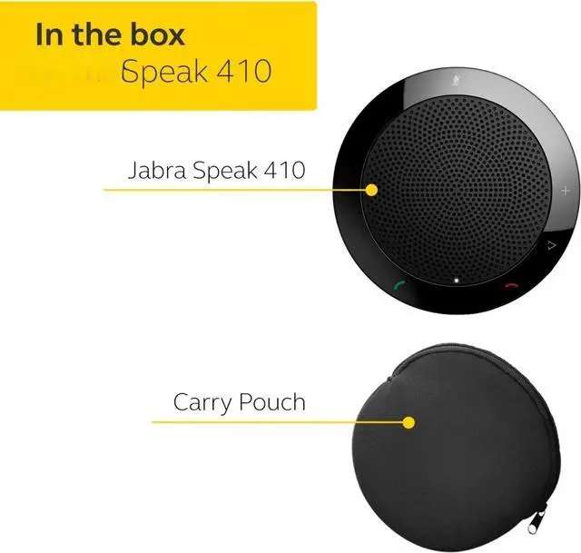 Alt view image 5 of 6 - Model Speak 410 USB Speakerphone, Plug and Play Solution, Works with All PCs, Outstanding Sound Quality, Full Compatibility with UC Systems & VoIP Clients, LED Indicators