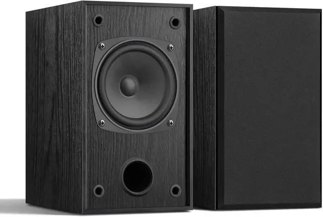 Main image of FOR-30W*2 Passive Bookshelf Speakers for Record Players and Home Theater Systems, Midrange and High-Frequency Stereo Speakers, Indoor Rear Surround Speakers, Requires a Receiver or Amplifier,Black