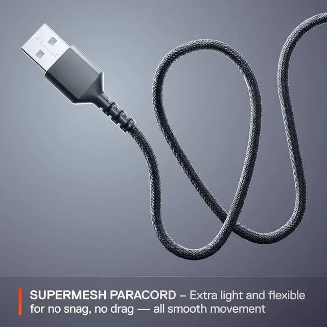 Alt view image 5 of 7 - Rival 3 Gen 2 Gaming Mouse  8500 DPI TrueMove Core Optical Sensor  60 Million Click Durability  Low Latency  77g Lightweight  100% PTFE Feet  RGB  Black