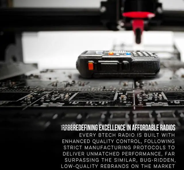 Alt view image 6 of 7 - FOR BF-F8HP PRO 10 W Tri-Band Two-Way Radio  UV-5R 7th Gen, 1000 Channels, GPS & NOAA Weather, Aviation/VHF/UHF/1.25 m Scanner, IP54 Rugged, USB-C Rechargeable Battery