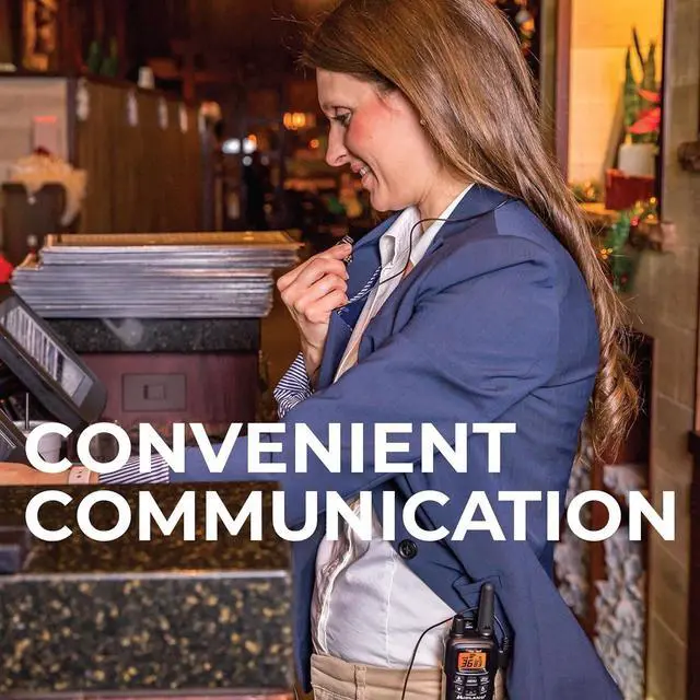 Alt view image 4 of 5 - for LXT600VP3 FRS Walkie Talkies - Long Range 36-Channel Two-Way Radios, NOAA Weather Alerts(2-Pack, Black)