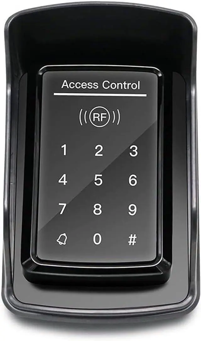 Main image of Touch Panel Wired Keypad, Universal Keyless Entry Keypad DC 12V 24V for The Automatic Driveway Gate Opener, Magnetic Lock, Door Access Control System, Digital Code or RF ID Card