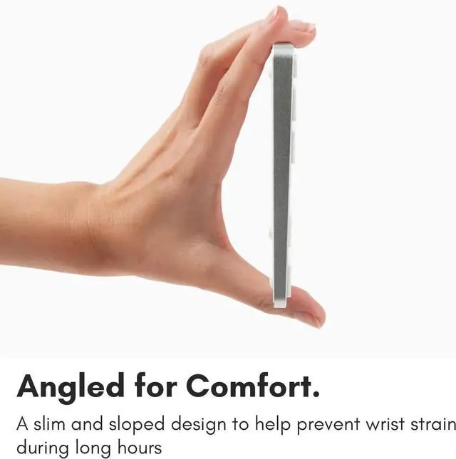 Alt view image 5 of 7 - Bluetooth Number Pad for Laptop - Rechargeable Wireless Numeric Keypad - Slim 35 Key Wireless Number Pad for Data Entry, 10 Key Numpad Compatible with Mac, MacBook, iPad, PC Desktop, Windows