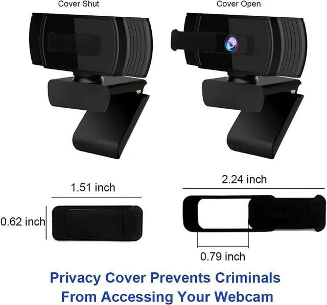 Alt view image 4 of 7 - N930AF Webcam with Microphone for Desktop, Autofocus, Webcam for Laptop, Computer Camera, 1080p HD USB Web Camera, Compatible with Zoom/Switch 2/Teams/Webex
