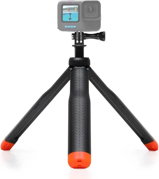 Main image of 4in1 Floating Selfie Stick Tripod for GoPro Hero 13 12 11 10 9 8 7 6 5 4 3, Max, AKASO, Osmo Action 3/4/5 Pro Camera - As Waterproof Extension Monopod Pole Floating Handle Grip Tripod Stand