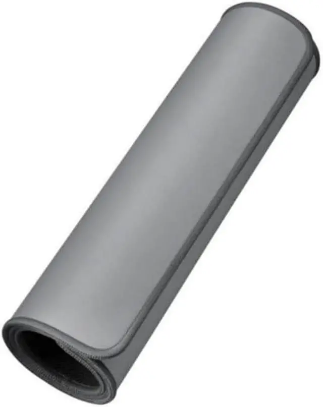 Alt view image 3 of 7 - Desk Mat - Studio Series, Multifunctional Large Desk Pad, Extended Mouse Mat, Office Desk Protector with Anti-slip Base, Spill-resistant Durable Design, in Mid-Grey