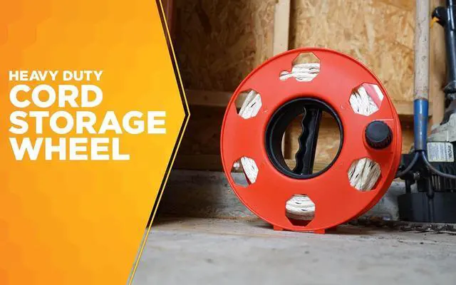 Alt view image 2 of 4 - forE-102 Heavy Duty Cord Storage Wheel, 125-Foot
