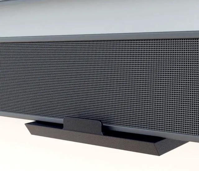 Alt view image 5 of 6 - FOR Soundbar Mount NO Stud & NO Drill Easy Install, DIY Universal Sound Bar Wall Mount Bracket, Holds up to 50LBS, Adjustable fits Most Soundbars. (Black)