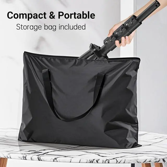 Alt view image 7 of 7 - FOR-Projector Stand Tripod on Wheels, Adjustable Height 31-56 Inches, Laptop Tripod Stand Rolling, Heavy Duty Projector Tripod Metal Construction, Multifunctional for Office & Home