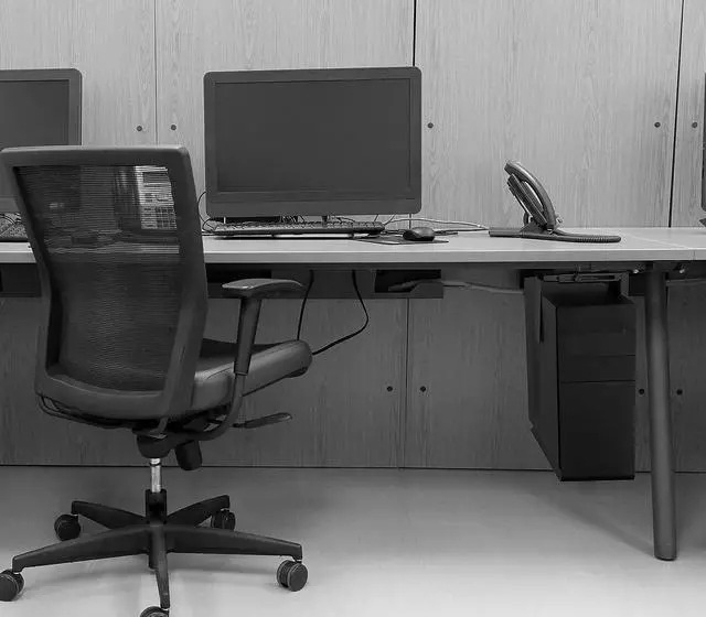 Alt view image 2 of 7 - CPU Under Desk Mount Bracket - Computer Tower Wall and Under Counter Holder, 360 Degree Swivel Adjustable Height and Width Wall-Mountable