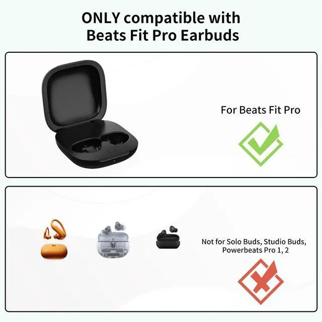 Alt view image 4 of 7 - Charging Case Compatible with Beats Fit Pro, USB-C Port Beats Fit Pro Charging Case Replacement, No Earbuds Included