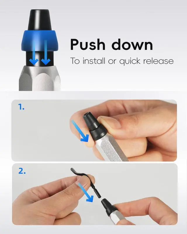 Alt view image 6 of 7 - Abourt 11-Blade Deburring Tool for 3D Printing, Premium High-Speed Steel Blades for Smooth Edge Finishing - Ideal for HVAC, Metal & Resin & Professional Conduit Reaming, 3D Printer Accessories