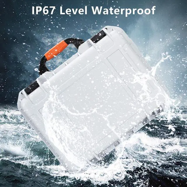 Alt view image 4 of 7 - Hard Case for Apple Vision Pro,Perfect for Storing Vision Pro and Battery at Home or While Traveling, Large Capacity Apple VR Waterproof Hard Case, Premium Apple Vision Pro Accessories, Gray