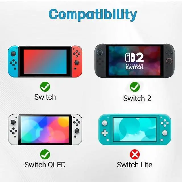 Alt view image 4 of 6 - Abourt Switch 2 Dock Compatible with Nintendo Switch 2, Portable TV Docking Station with 4K HDMI Type C Port USB Port Switch 2 Travel Dock Adapter TV Docking Station Dock Adapter for Switch 2