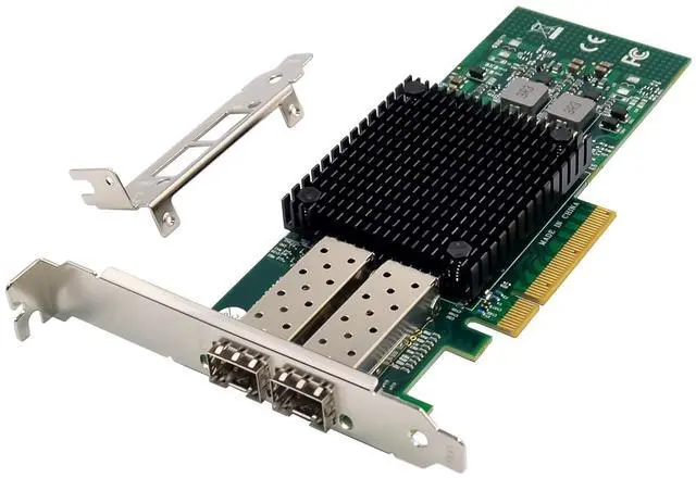 Main image of C&N Dual-10Gb SFP+ PCI-E Network Card NIC, Mellanox ConnectX-3 PCI-e 3.0 X8 PCI Express  10 Gigabit Ethernet Server NIC (ST7286-10GB)