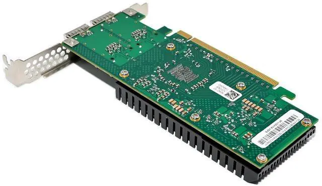 Alt view image 5 of 7 - C&N Dual-QSFP28+ 100G Ethernet Network Adapter,Compare to Intel E810-CQDA2, with Intel E810-CAM2 Chip,PCIe 4.0 x16 Ethernet NIC LAN Adapter Support Windows/Server/Linux/VMware