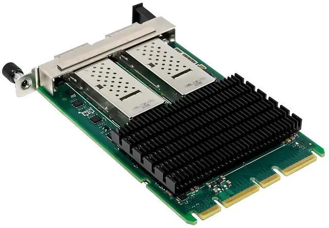 Alt view image 5 of 7 - C&N 100Gb OCP3.0 Network Card with Intel E810 Chip,Dual-Ports NIC PCI Express Ethernet Adapter Support Windows Server/Linux/VMware (ST7388-E810 100G)