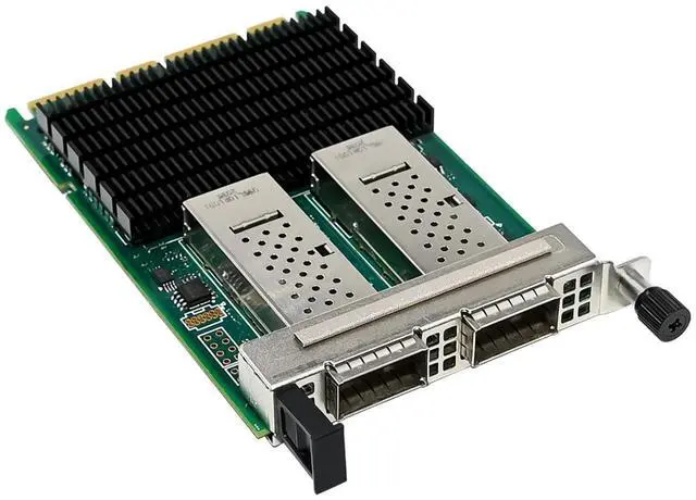 Alt view image 4 of 7 - C&N 100Gb OCP3.0 Network Card with Intel E810 Chip,Dual-Ports NIC PCI Express Ethernet Adapter Support Windows Server/Linux/VMware (ST7388-E810 100G)