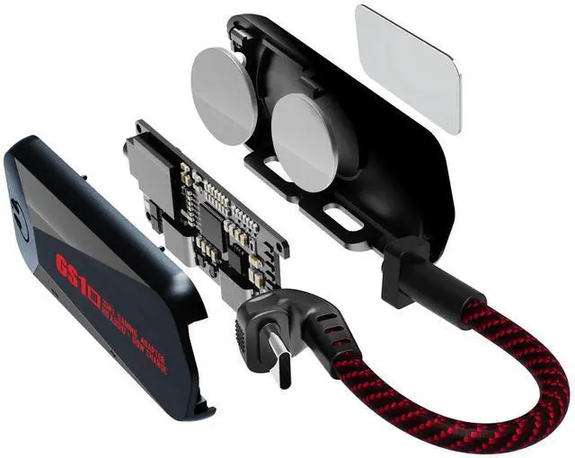 Alt view image 7 of 7 - USB-C 3-in-1 Audio Charging Adapter, Supports 60W PD Fast Charging, High Fidelity 32bit Audio Output, Compatible with iPhone 16/15 Pro Max/Samsung/iPad Pro/Air(GS1-USBC 90°)