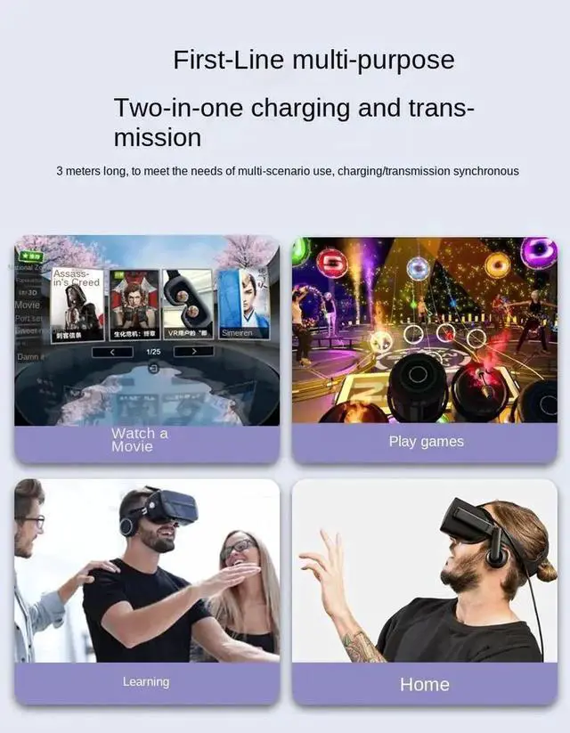 Alt view image 7 of 7 - 8K 60Hz USB C Charger Cable, Right Angle Nylon Braided USB4.0 USBC to USBC Cable 240W Fast Charging Type C Cable for MacBook Pro, Dell XPS, iPad Pro/Air, Samsung Galaxy S23 Ultra/S22 Ultra (1.6FT)