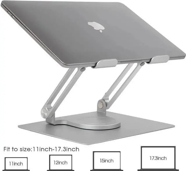 Main image of 360° Adjustable Laptop Stand for Desk,Portable Laptop Stand, Foldable Computer Stand for MacBook Pro Air Dell Hp More 10-17 inch Laptops