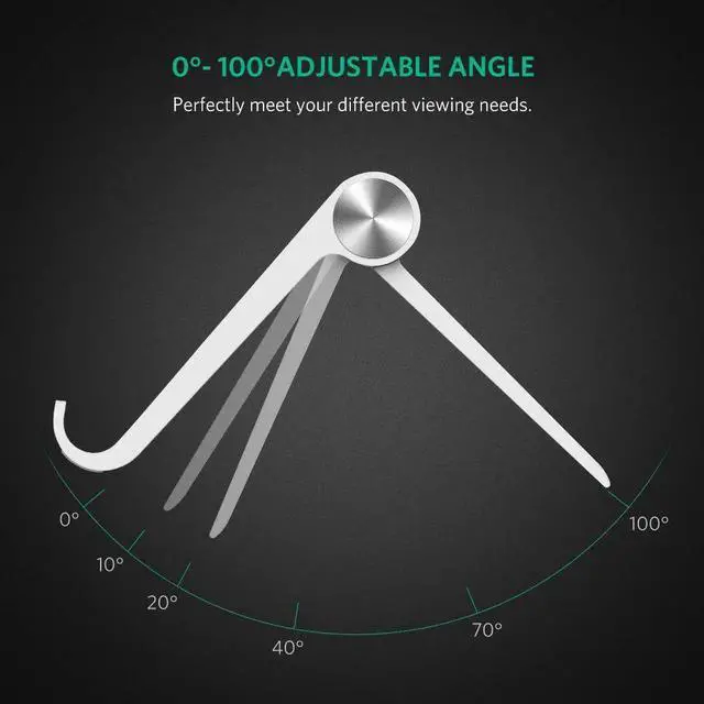 Alt view image 7 of 7 - Adjustable Angle Tablet Stand For iPad 2/3/4 iPad Air Pro mini Apple iPad Pro 10.5, iPad Mini, iPad Air, iPhone 7 6 Plus X 6S 8 5S, LG Android Tablets and E-readers Tablet Holder