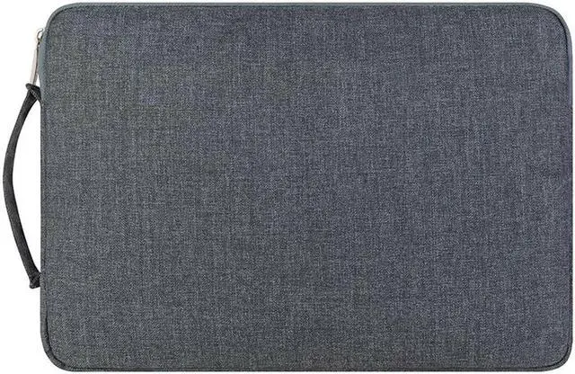 Alt view image 3 of 7 - WIWU Laptop Sleeve For 15-15.6Inch Lpatop Notebook Macbook Air/ Macbook Pro/ Retina Display, 360° Protective Chromebook Tablet Case With Handle And Accessory Storage, Drop-proof (15-15.6Inch, Gray)