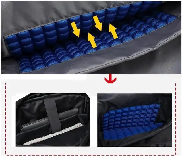 Alt view image 3 of 7 - Laptop Bag 15.6 Inch, Business Briefcase for Men Women, Water Resistant Messenger Shoulder Bag with Strap, Durable Office Bag, Carry On Handle Case for Computer Notebook MacBook, Gray