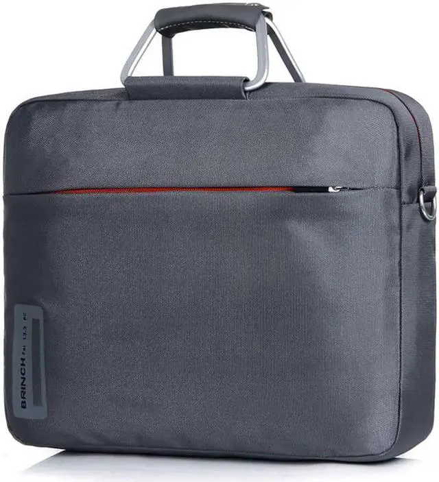 Main image of 14.4 Inch Macbook Cases Sleeve Nylon Material Aluminum Alloy Handle for 14 - 14.4 Inch Laptop / Notebook / MacBook / Ultrabook / Chromebook, Gray