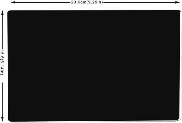 Alt view image 5 of 7 - Computer Game Mouse Pad Smooth Gaming Aluminium Mouse Pad Fast and Accurate Control with Non-slip Rubber Base for PC Computer Laptop