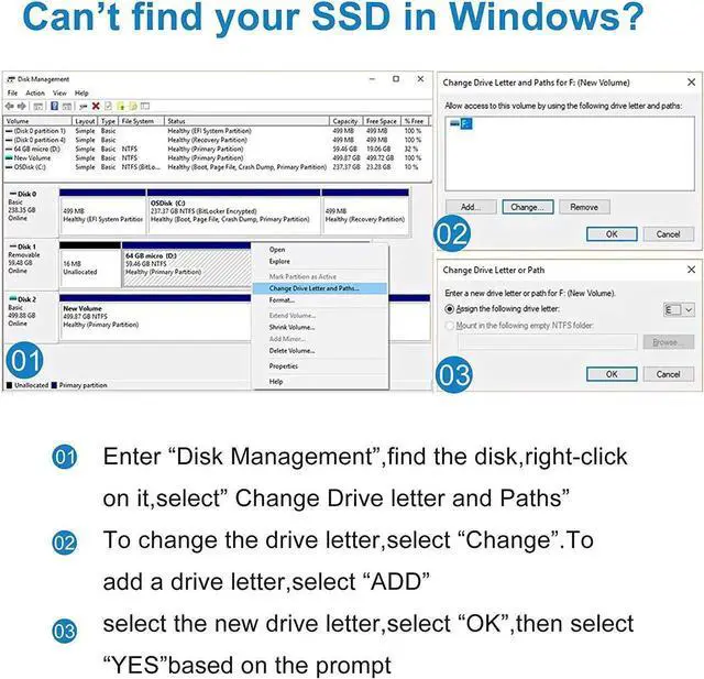 Alt view image 5 of 7 - M.2 SSD Enclosure, M.2 SATA SSD to USB 3.0 External SSD Reader Converter Adapter Enclosure with UASP, Support NGFF M.2 2280 2260 2242 2230 SSD with Key B/Key B+M