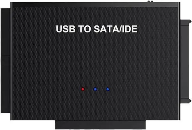 Main image of SATA/IDE USB C Adapter, Hard Drive Reader with USB A and USB C Port for Universal 2.5"/3.5" Inch External HDD/SSD with 12V 2A Adapter, Support 6TB for Windows and Mac OS