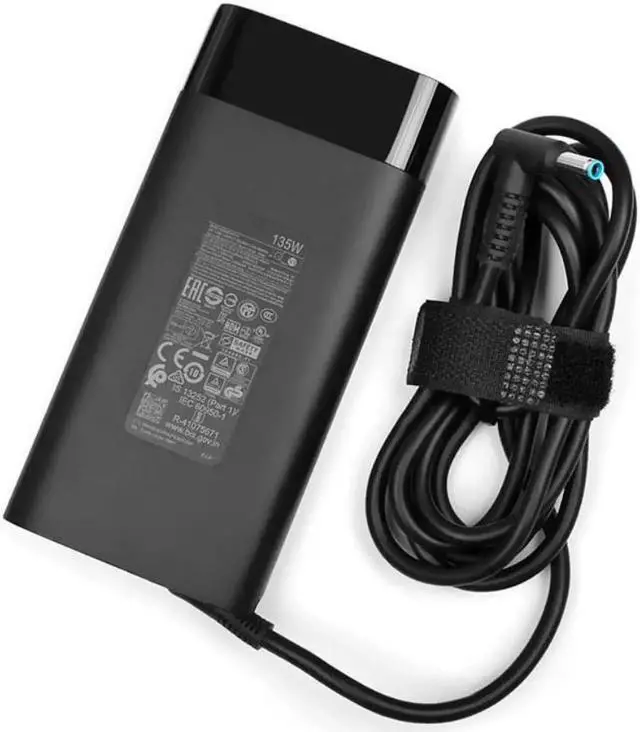 Alt view image 2 of 2 - 19.5V 6.9A 135W Laptop Charger Power Supply for L15534-001 TPN-DA11 TPN-CA13 HP Spectre 15 x360 omen 15 17 Pavilion Gaming 15 17
