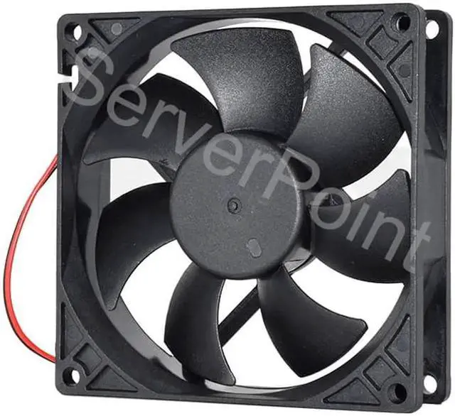 Alt view image 4 of 4 - For 9CM 9025 24V 0.1A 9A0924H402 2 Line Silent dual ball bearing heat dissipation fan