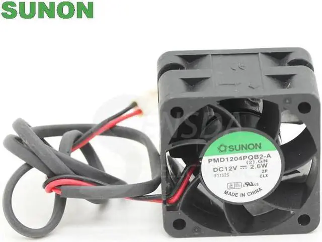 Alt view image 3 of 3 - For Sunon PMD1204PQB2-A 4028 12V 2.6W 40mm 4cm server inverter axial cooling fans