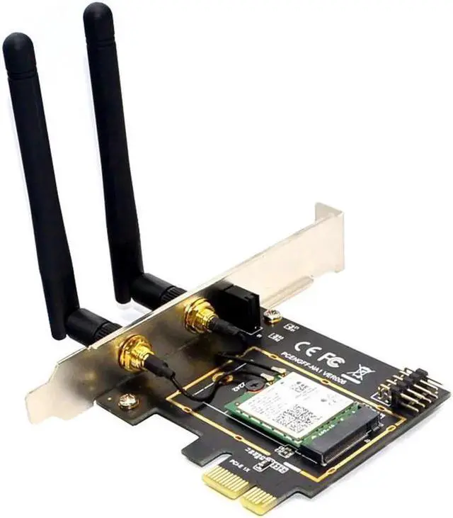 Main image of Dual band 2974Mbps Wifi 6 Intel AX200 PCIe Wireless Wifi Adapter 2.4G/5Ghz 802.11ac/ax Bluetooth 5.0 AX200NGW Card Desktop PC