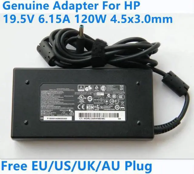 Main image of 19.5V 6.15A 120W HSTNN-CA25 HSTNN-DA25 AC Power Adapter For HP Envy Touchsmart 15 15t 17 M6 M7 Envy 15 17 Laptop Charger