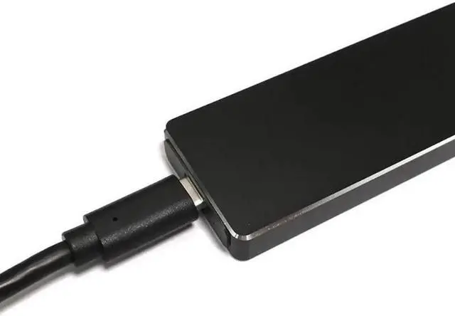 Main image of NGFF External Hard Drive Case, Portable M.2 Hard Drive External Case Type-C HDD Case for Mac Laptop, Only Case