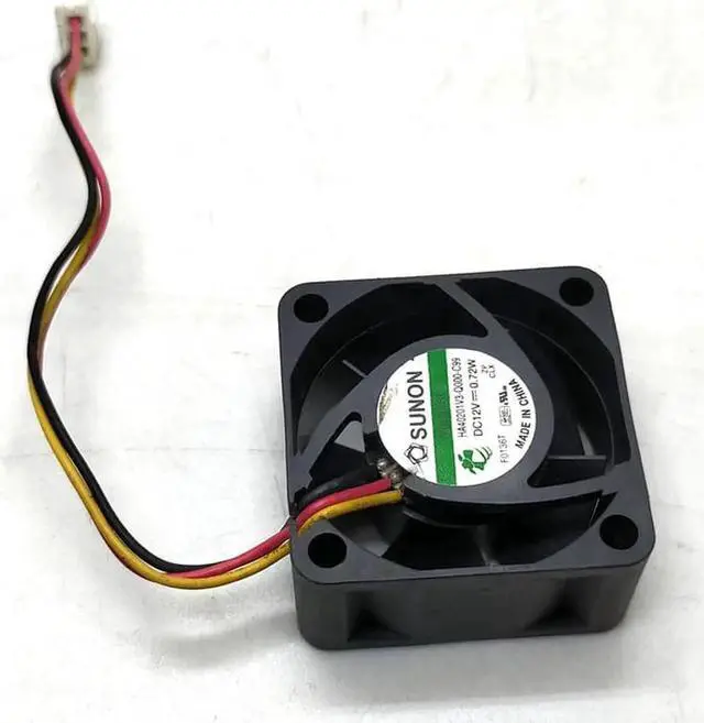 Alt view image 4 of 4 - 2pcs 4020 12V Three-Speed Maglev Switch Wind Fan 4CM HA40201V3-Q000-C99 Ultra-Quiet