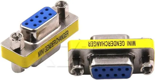 Alt view image 2 of 3 - 1pcs est DB9 serial port adapter connector conversion head VGA 9 hole on the connector RS232