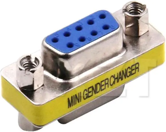 Main image of 1pcs est DB9 serial port adapter connector conversion head VGA 9 hole on the connector RS232