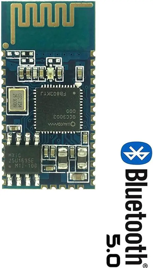 Main image of BTM303/QCC3003 stereo Bluetooth 5.0 audio module module I2S analog output with 16M SPI FLASH memory chip