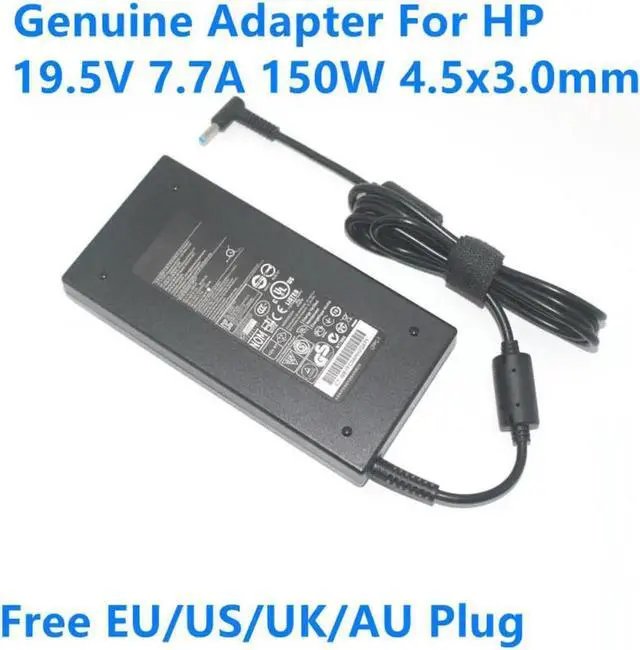 Main image of 19.5V 7.7A 150W 4.5x3.0mm TPN-DA09 TPN-DA03 AC Adapter For HP ZBOOK 15 G3 G4 OMEN 15-AX100 A150A05AL Laptop Charger