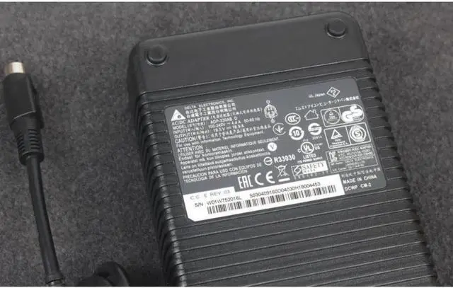 Alt view image 2 of 2 - 19.5V 16.9A 330W 4holes AC Adapter For MSI GT80 GT80S For Clevo P775DM3 P170EM ADP-330AB D A15-330P1A A330A002L Charger