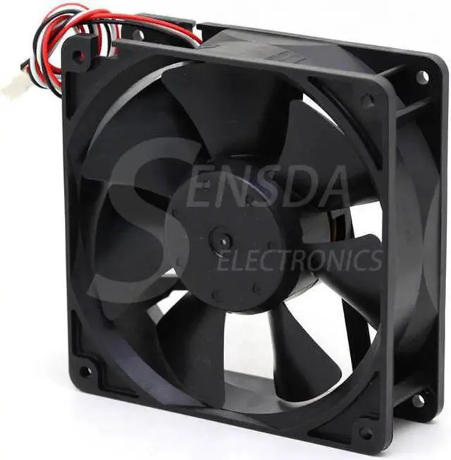 Alt view image 2 of 3 - For NMB 4715KL-05W-B39 12038 12cm 120mm DC 24V 0.36A 8.64W 3 lines 3-pin alarm signal server axial fans