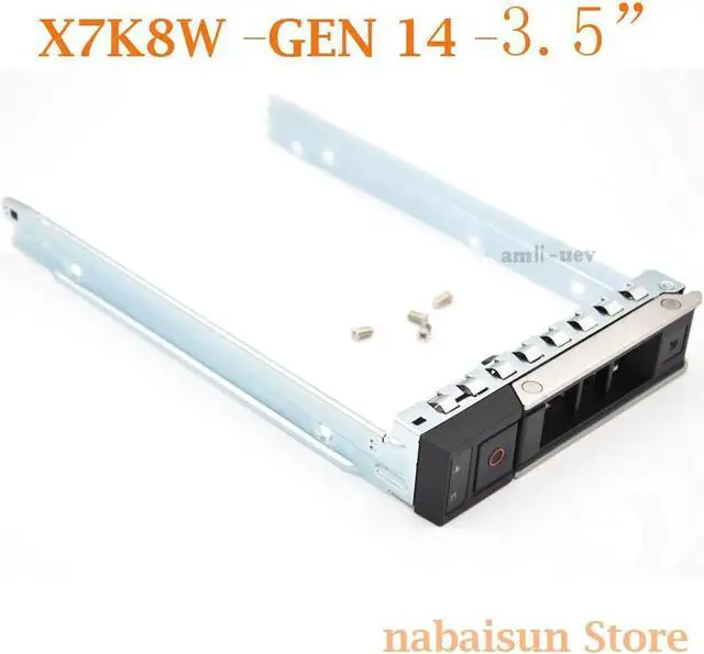 Main image of X7K8W gen14 3.5"for POWEREDGE SERVER R740 R740xd R940 3.5" HDD TRAY CADDY 14G hdd tray