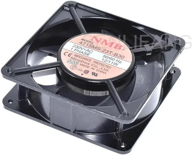 Main image of Nuevo ventilador de rodamiento de bolas, 4715MS-23T-B30 AC230V 50/60Hz 12/11W 120*120*38mm