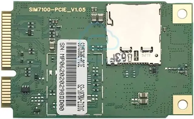 Alt view image 2 of 2 - SIMCOM SIM5360E MINI PCIE module with SIM card slot Dual-Band HSPA+/WCDMA Quad-Band GSM/GPRS/EDGE 3G module