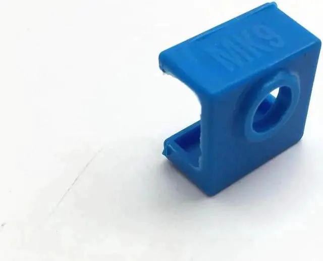 Alt view image 3 of 3 - 1pc Blue MK7/ MK8/MK9 Silicone Sock For Ender Creality CR-10 Anet Tronxy X5S SILICONE HEATER BLOCK COVER