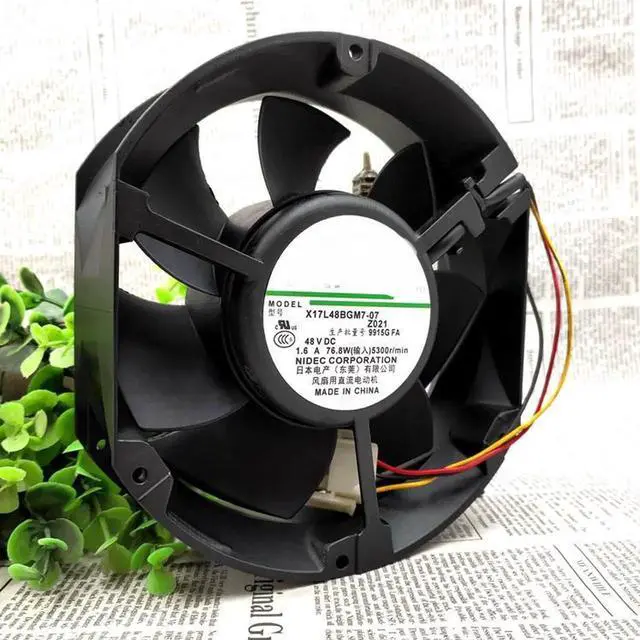 Main image of The x17L48BGM7-07 48V 1.6A 17251 S quiet 3 Line Big Wind Fan